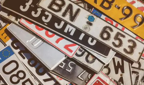 book hsrp number plate