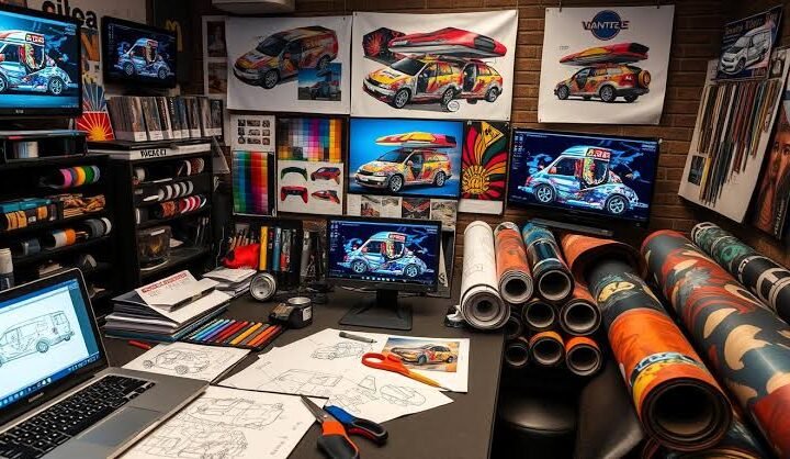 How Custom Vehicle Wraps Turn Everyday Driving Into Smart Business Marketing